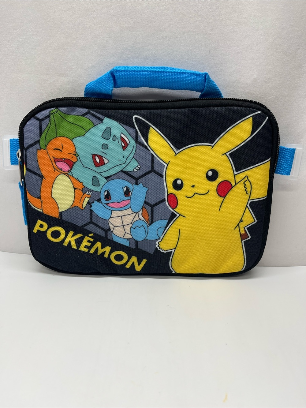 Kids Pikachu & Friends pencil Bag in Black and Blue